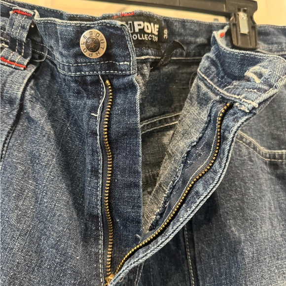 Southpole Baggy Cargo Jeans Men’s Wide Leg Utility Denim Y2K Streetwear Skater - Picture 8 of 9